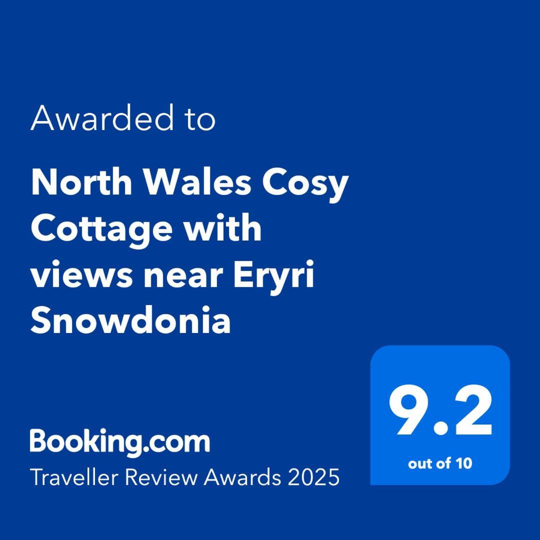 North Wales Cosy Cottage With Views Near Eryri Snowdonia Nantlle Exteriör bild